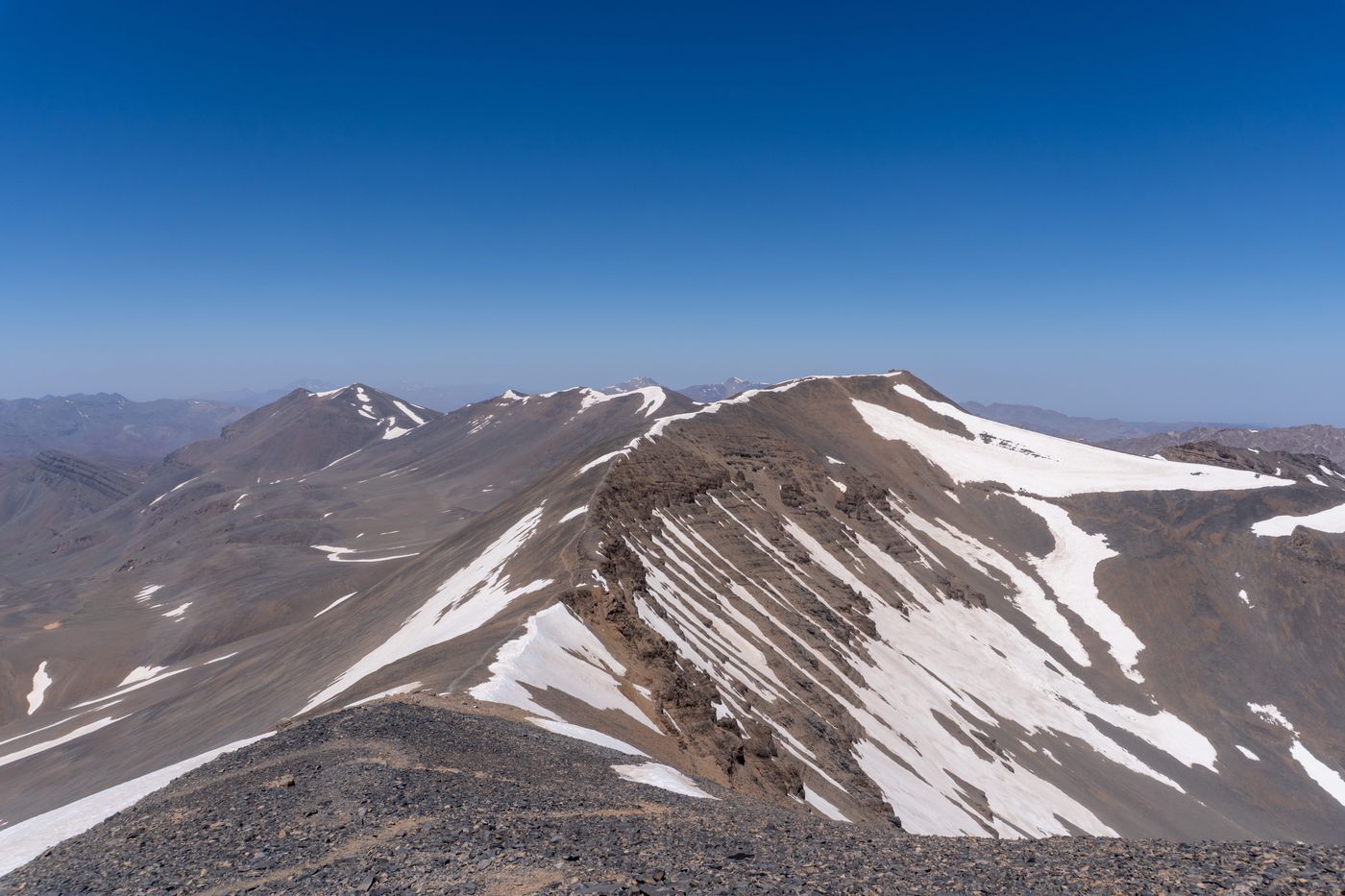 L'arête du M'Goun