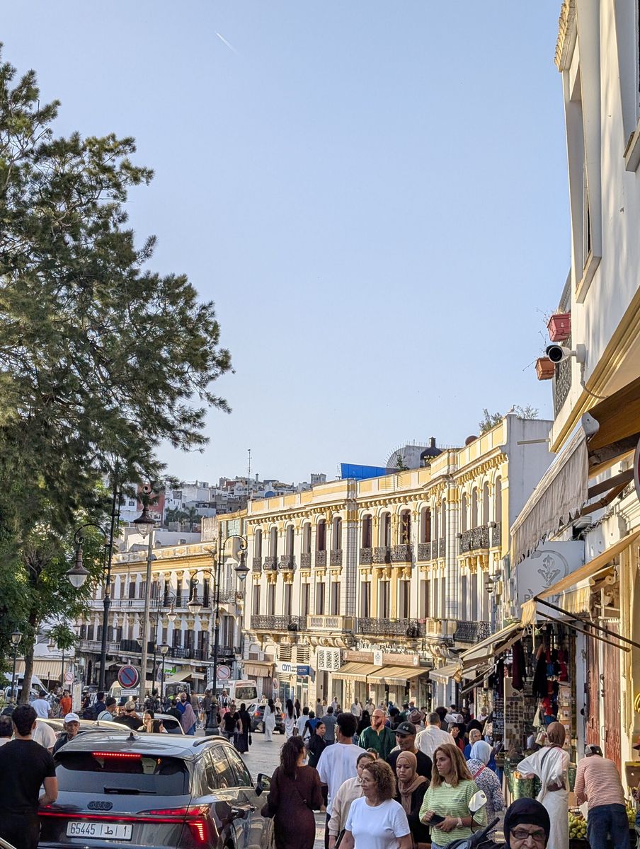 Le centre-ville grouille de monde